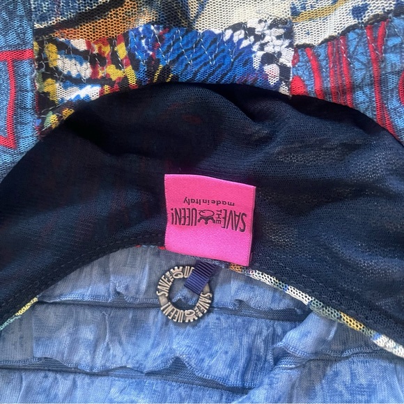 Save The Queen Multicolor Abstract Midi Dress - Picture 10 of 12